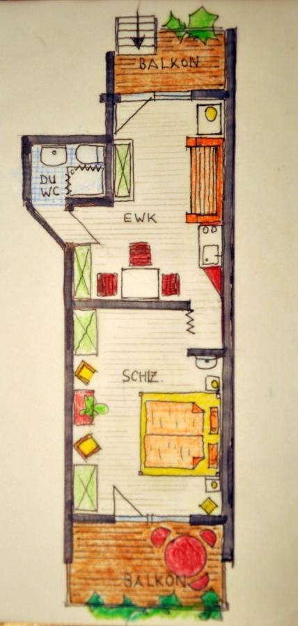 Ferienwohnung F. Keller 크레스브론암보덴지 외부 사진